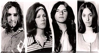 Charles Manson and his "family"