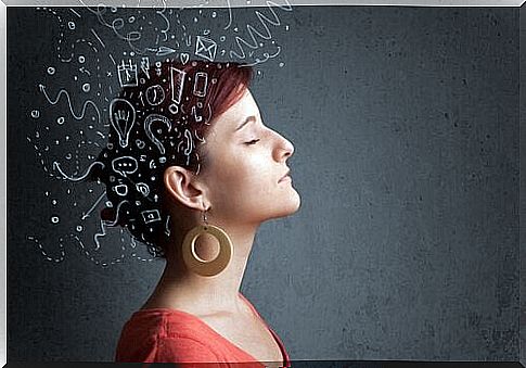 woman dominating her thoughts