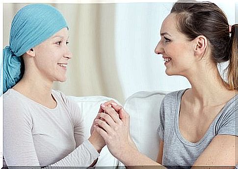 The relaxation of women with breast cancer