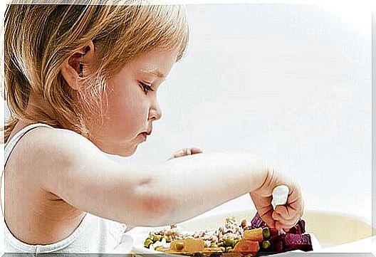 Child eating